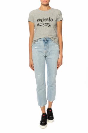 T-shirt with a logo, zdjęcie 2 T-shirt with a logo od Emporio Armani